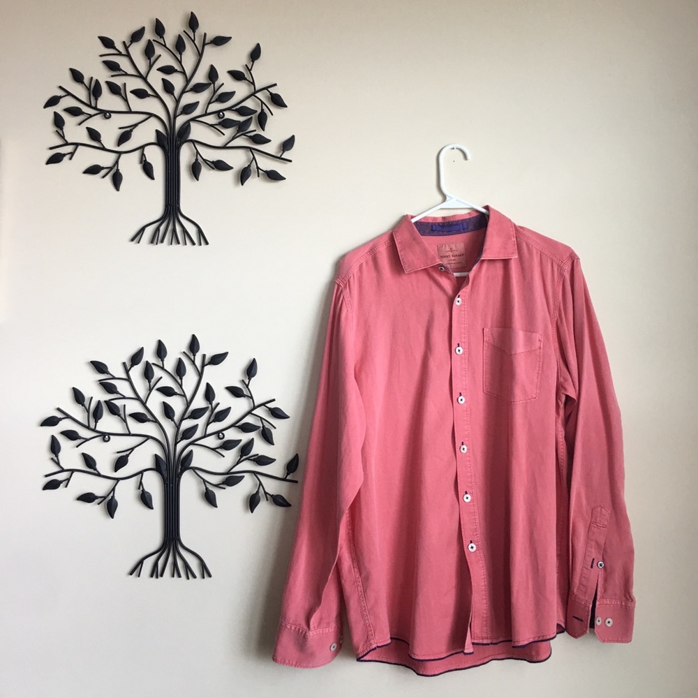 Tommy Bahama Premium Casual Button Down salmon